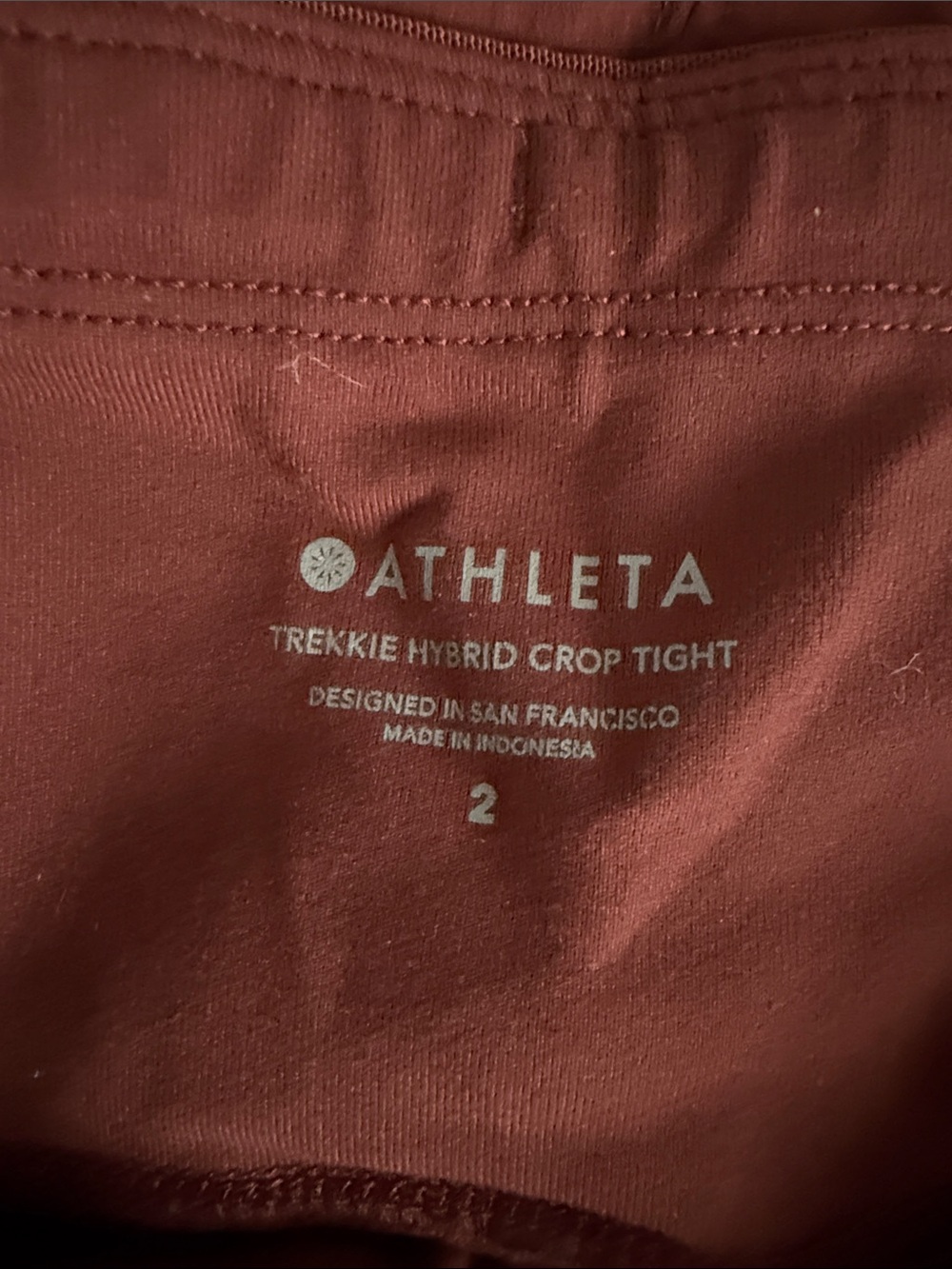 Burgundy Leggings